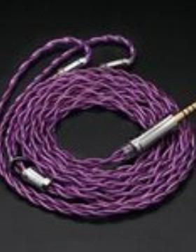 Lit同轴屏蔽层单晶铜JOE8升线2pin4.4mmcx0.72pzin耳级机十字编