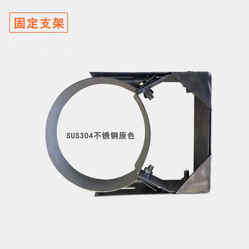 厂家直供钢ZJ-150A家用取暖炉烟壁炉配支件烟管囱不锈固定架固定