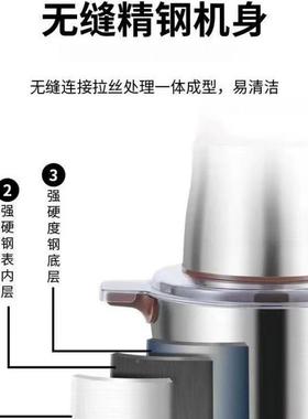 绞20516机搅拌机一体肉款家用电动多功能全自动大容量料理厂机家