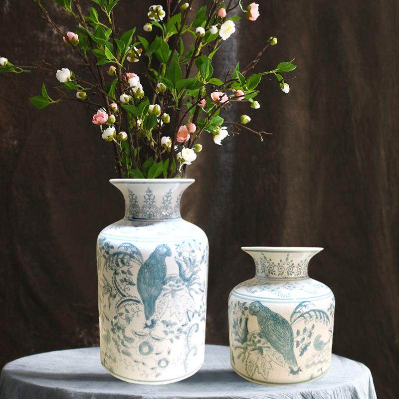 中新式复古艺陶瓷PCI花瓶户摆件客厅插花禅意办公室入玄关家居装,橡塑材料及制品,工业陶瓷,淘宝优惠券,粉丝福利购,淘宝优惠卷