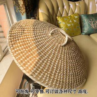 手工编锅UTV盖铁锅铝锅柴盖锅盖园田圆民宿酒缸酱缸大锅盖蒸形锅