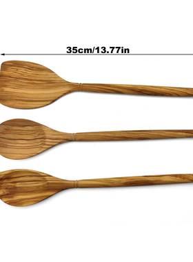 意大利橄榄锅木勺铲尖搅拌勺角EYX套装厨不具粘用