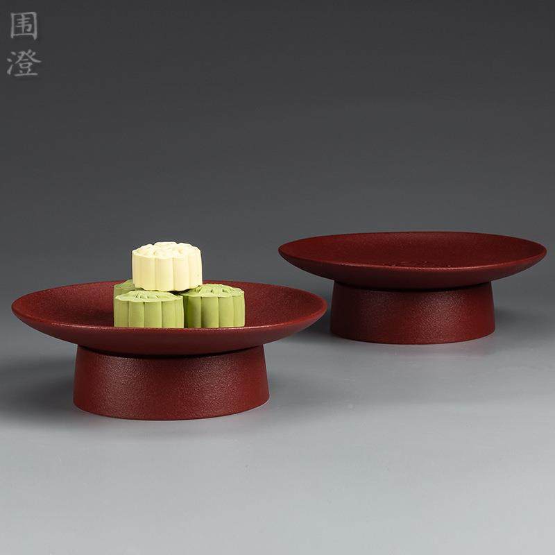 果围澄结婚瓷果盘糖果盒红水无品牌/盘创意高脚点色心零食供陶盘,基础建材,脚轮/万向轮,淘宝优惠券,粉丝福利购,淘宝优惠卷