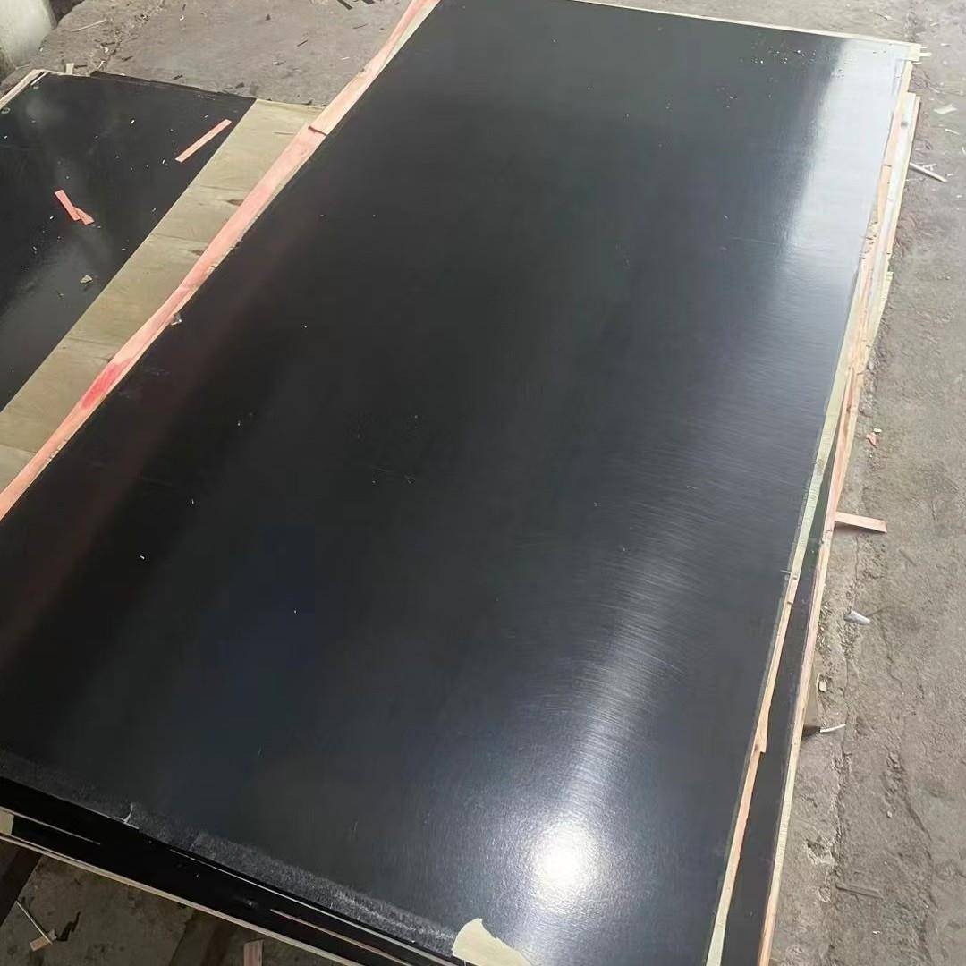 黑色模覆模板双面建筑板清水覆板工膜地支模木板建厂YAO筑木模板