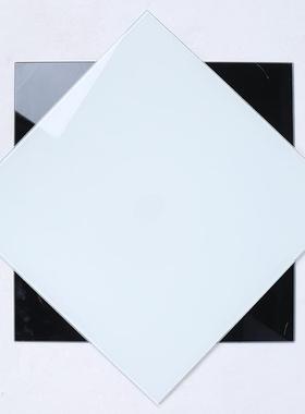 锐腾反0/60C镜M钢化玻璃倒影板黑白色光348板珠宝面背景板4拍照道