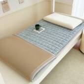 双面床垫冰学丝凉席生床垫水1洗棉学生床褥宿铺舍床盖四款 垫季 铺