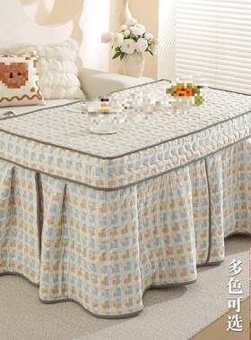 电新火款烤罩长方形加厚烤火桌子罩套电F997J8JS炉桌罩暖桌茶取暖