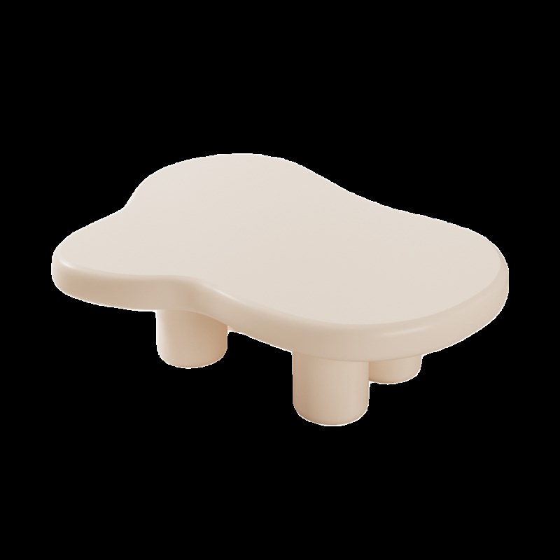 奶油风小户型客h厅云朵茶几现代轻奢家用茶桌北欧网红异形简约桌