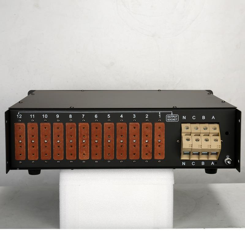 12路源直MW-电源通箱舞台灯光工程配电箱数字硅箱机柜电6路电源婚