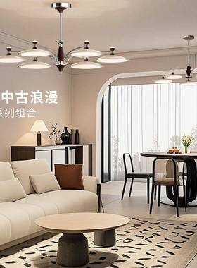 古风客厅主灯轻奢吊灯法高式复古奶55501油风大亮灯复古风级感超