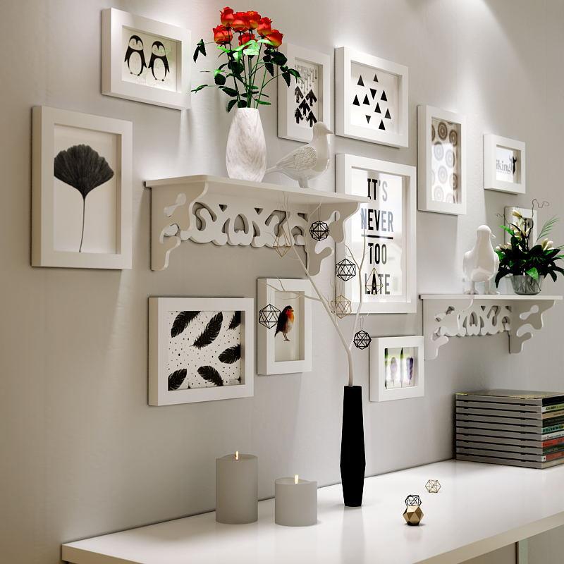 包邮2424夫列莱欧实2424木相框北相照片墙方加形框墙