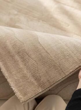 OGQ意式极简防水毯地客免洗可法厅式耐脏混色奶油风沙发茶几擦毯