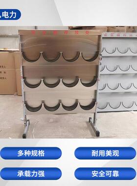 不锈钢安架全帽示落地式摆放YFG架壁挂式帽架安全帽存放架式悬挂