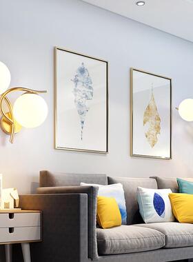 意室内双头壁玻约璃灯卧室47270室外创简客厅走廊过道阳台护眼节