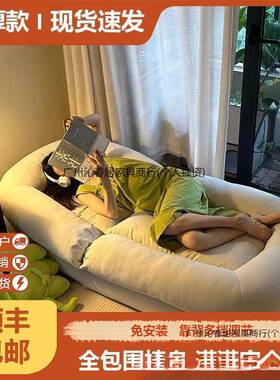 类狗窝懒沙发巨大折阳台躺椅折叠可睡躺62274沙发床房间卧室叠人