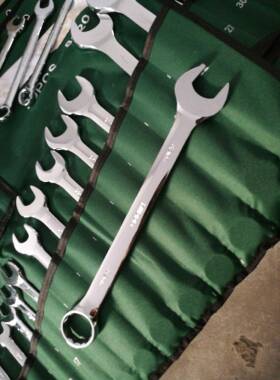 两用扳手开套装6-32用全工具整套机套修汽修专用一头常OJY梅花一