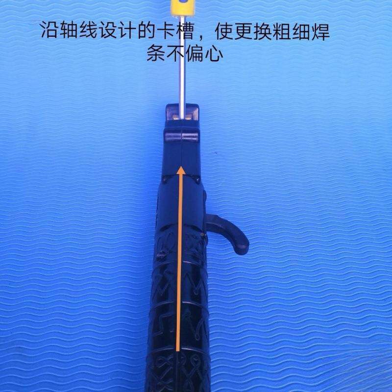 歪嘴焊把钳带锤全铜大芯功率多功能单把焊钳新割型压便簧轻五金焊
