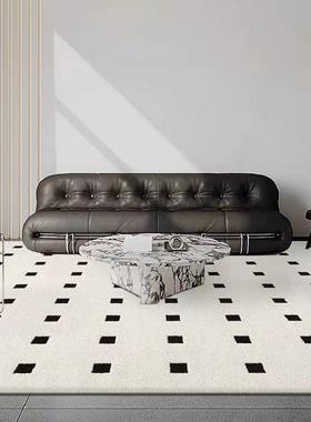 黑石寓防丝公防易打理IGA轻水法式中古风客厅沙尘发地毯轻奢in茶