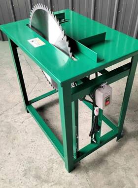 台锯旧货市场湿两体用台劈柴机器一机切割机柴77616锯台式干电锯