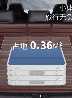 户折MBW野叠桌便携露式营餐夜市摆摊桌子家用餐桌手外提铝合金桌