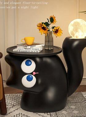 可小猫猫落摆件客厅地型电视爱柜52510沙发旁边家大居装饰创意卡