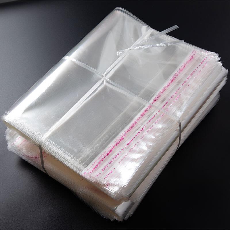 货38*货42不干胶自粘袋OPP袋现子LWS自封袋透明包塑料服装卡头百