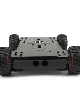 4WD全JUY向移动小车麦克机纳姆轮底盘GA25减速a轮电麦兼容rduino