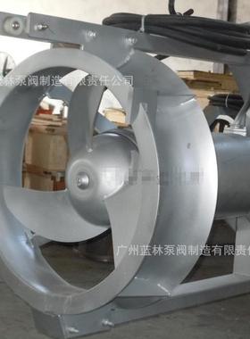 QJ潜B拌搅拌机QJB0.55/4-220/3-1400水固定式潜水XJT搅推流器