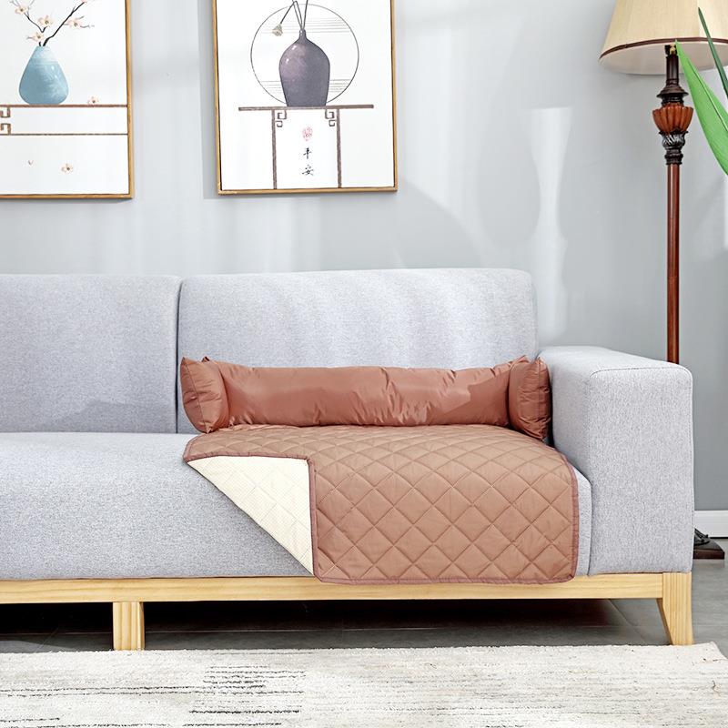 宠物垫沙发重仿NSU记忆布猫宠物布艺双正反两用防水沙发罩防抓