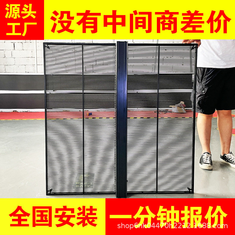 LED格栅透明屏p3.91酒吧冰屏室内户外服装店广告屏商场透明显示屏