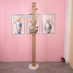 档衣帽架天MHL大理高石落地衣架凉衣架子锈钢挂衣不服然架酒店家