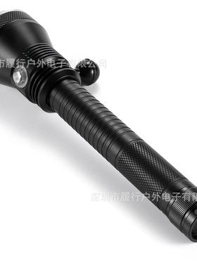 款3XHP70二代大功率潜水手电带量灯显示新26XOP650电户外夜潜探照