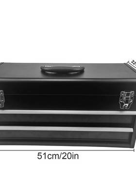 106cs高工端手提工具提箱、车载手具收纳箱、三层85657铁p皮工具