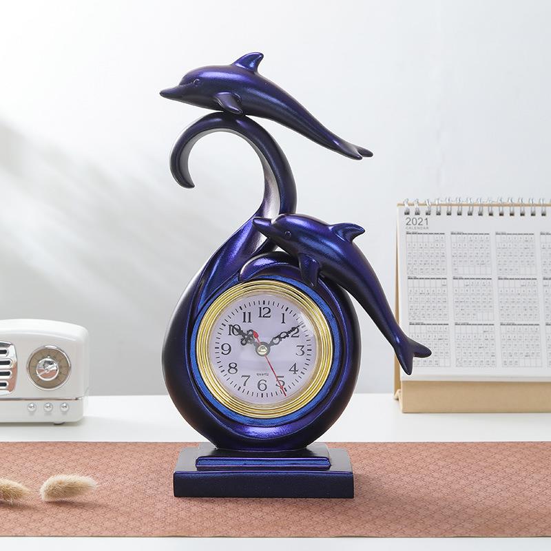 网红柜轻奢YED海豚代工艺品钟酒摆件客厅电视柜玄关现简约时装饰