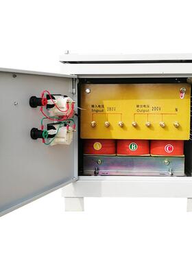 三自耦变压器30V22VSN0转v变相208V480V三8相干式变压器SG-50KVA