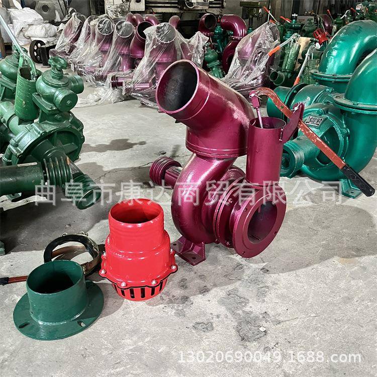 柴油版抽水排KD-CSB-0水程排积水倒泵水抽混流水大面倒工水泵