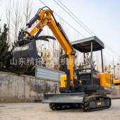 小型挖土机18373园农用迷花你挖掘机挖微型家用挖土机30微挖地果