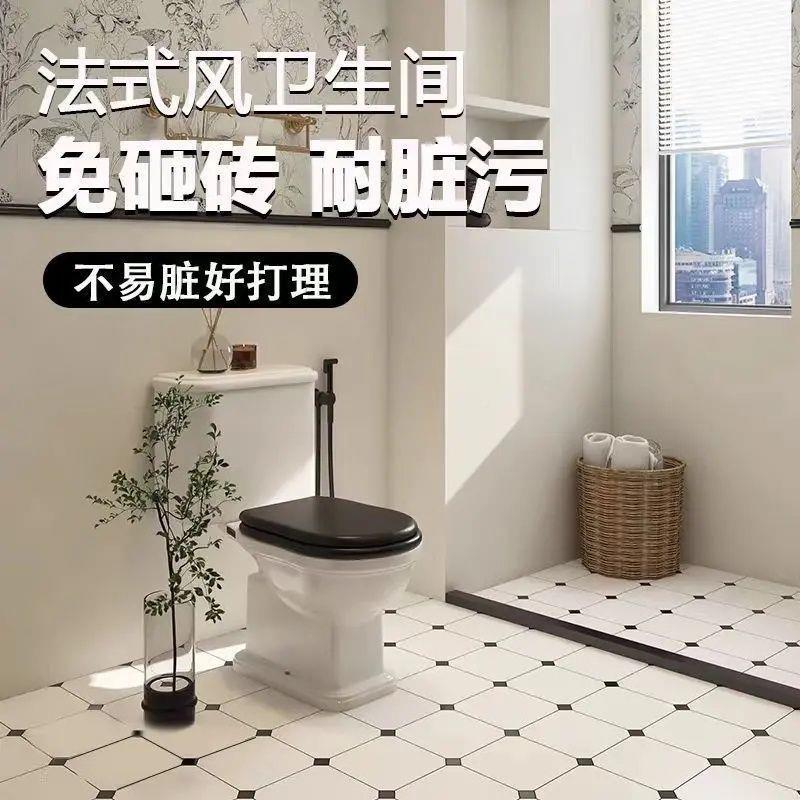 新型水848性瓷砖改色厨卫生间地房砖油大理石地面翻新厕所漆浴漆