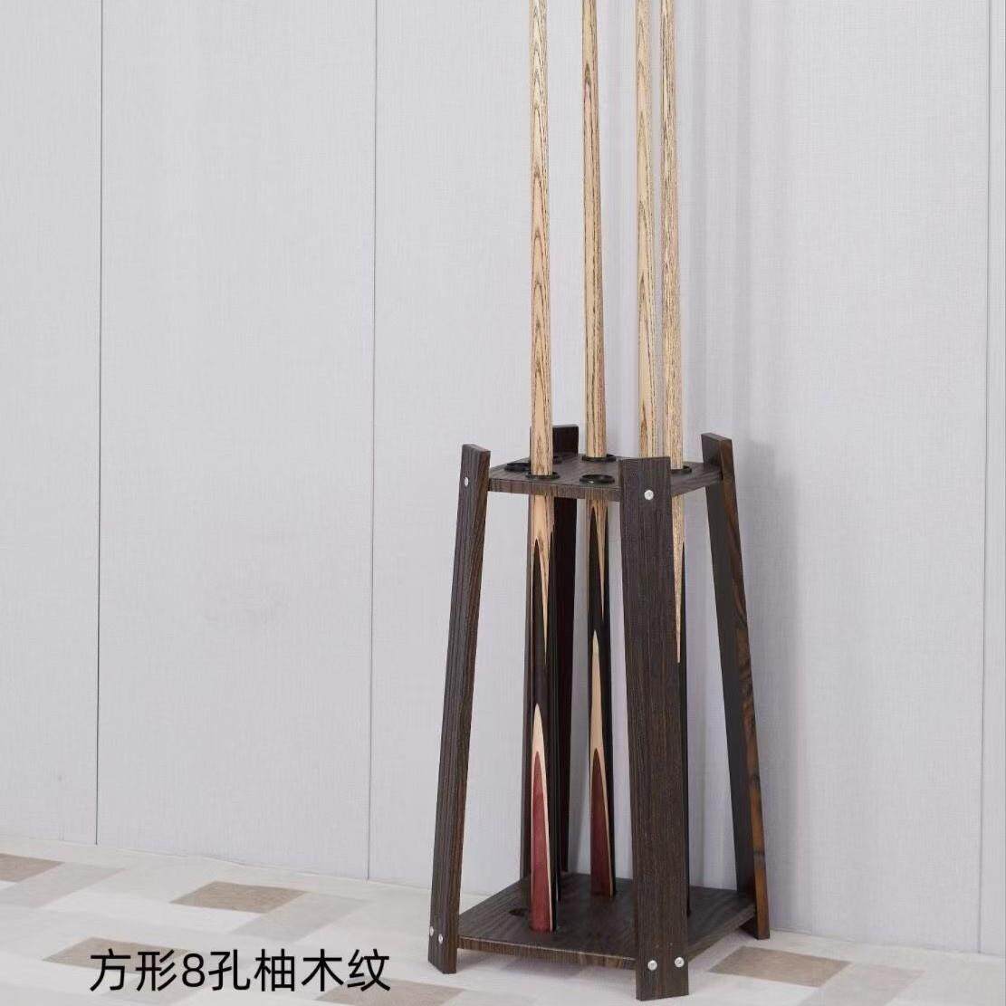 台球球杆示架架杆放置地多展孔收纳放杆落地式实立式落木131架子