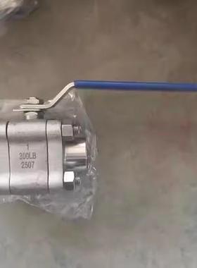 2205双相钢不锈钢三片式对焊螺焊接球阀VUZ纹507904L2D2N15025