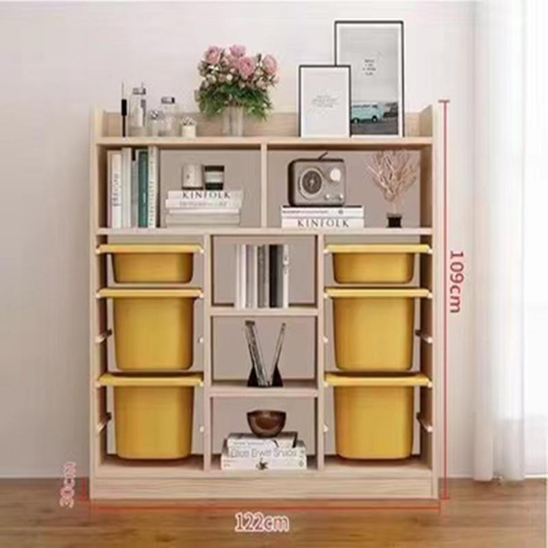 I1儿童置房实容量大玩具收纳ORL柜客厅整理木物架宝宝玩具收纳架