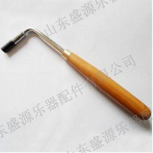 厂家直销盛源钢琴调律工具直杆枣木柄调律扳手调音扳手