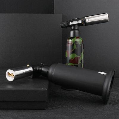 真探者烧烤烘焙火器焊GF-926枪高双火户外温喷火枪双火喷大枪点抗