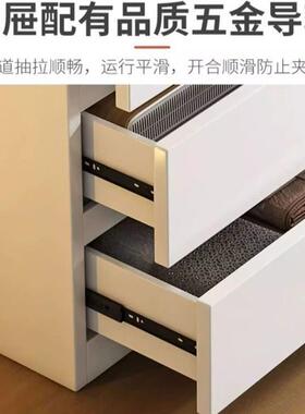 五斗柜简XZX约墙现靠储代物柜奶室油风小户型卧客厅抽屉式超窄收