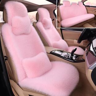 工厂新款 保椅套坐垫 冬全座290车汽车座椅暖坐垫仿狐狸毛绒季