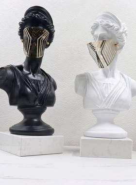 欧式部家居饰品摆件面BJ00054具人装饰品客厅玄关边几售楼展设厅