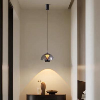 卧室床头线式灯意吊奢高级感单头轻玻璃小吊灯可升降玄888关入户