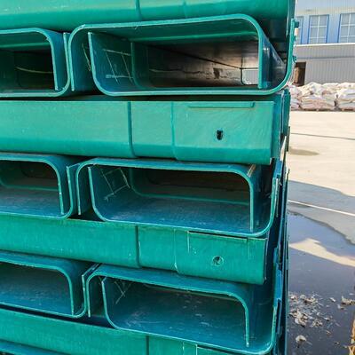 高阻燃无毒UNH低烟玻模塑料防缆槽盒璃钢电火槽盒国家电网防火桥