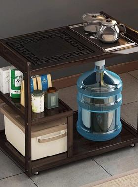 16555一可移动几边侧柜茶台烧水壶体桌家用小型茶车茶茶台茶桌茶