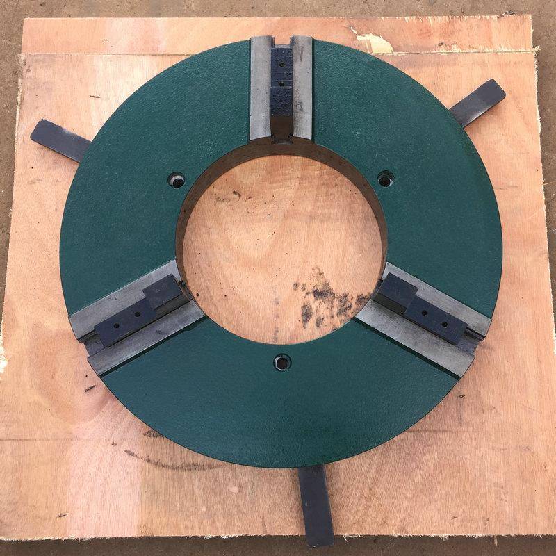 厂家P500三爪盘快速手W动焊接THP卡盘大通卡孔卡盘